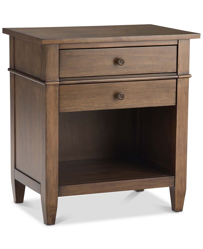 Simpli Home Thompson Bedside Table Macy's