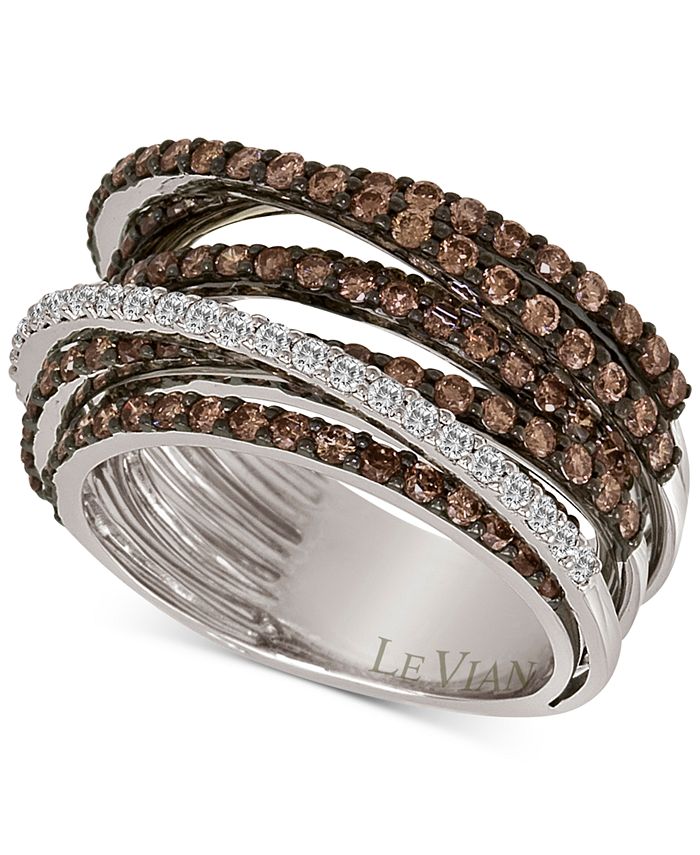 Le Vian - Multi-Band Diamond Ring (2-1/3 ct. t.w.) in 14k White Gold