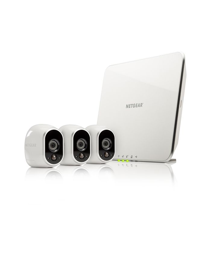 Arlo Security System 3 HD Cameras Macy s