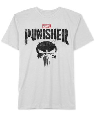 Hybrid - Men's Marvel Punisher TV Logo Graphic T-Shirt