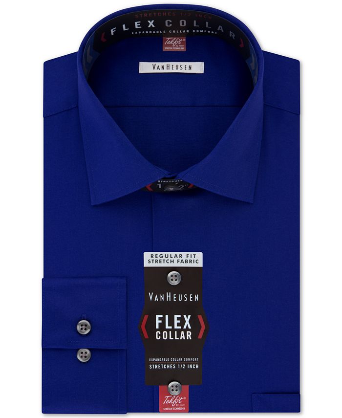 van heusen men's shirts size chart