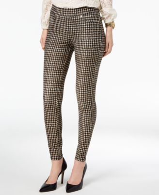 michael kors houndstooth pants