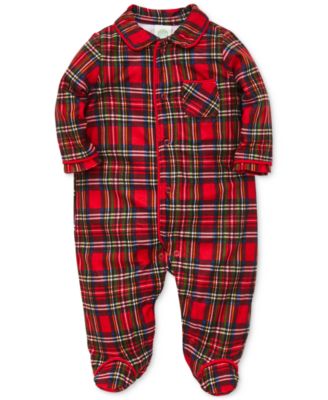 Little Me Baby Boys Schiffli Sailboat Footie Coverall & Hat Set Dillard's