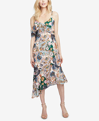 RACHEL Rachel Roy Ruffled Asymmetrical Dress, Created for Macy's - Macy's
