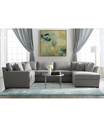 Down filled sectional sofa hot sale macy's