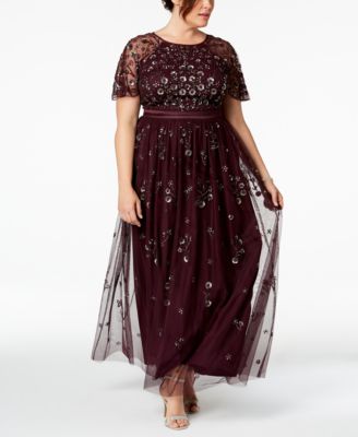 adrianna papell macys plus size