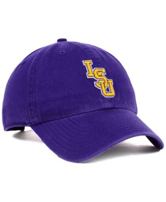 47 Brand Louisiana State University LSU Tigers Clean Up Adjustable Dad Hat Cap
