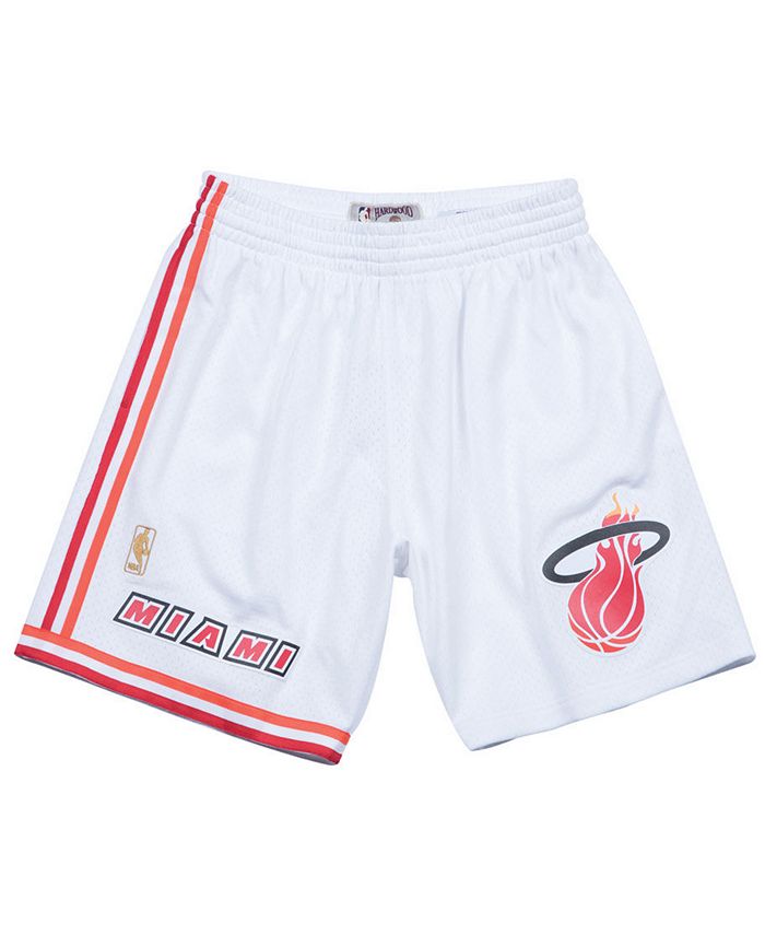 Mitchell & Ness Men's Miami Heat Swingman Shorts - Macy's