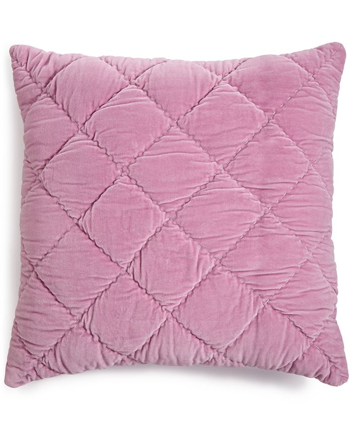 Martha Stewart Collection CLOSEOUT! Quilted Velvet 26" Square