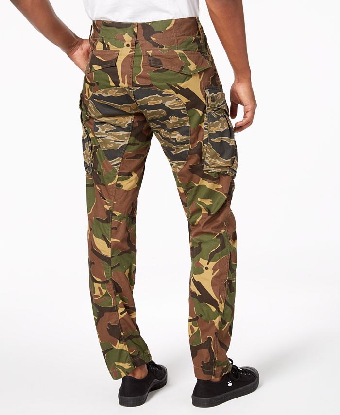G-Star Raw Men's Rovic 3D Camo-Print Pants, Created for Macy's ...