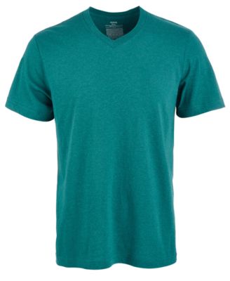 Alfani Men's Cotton V-Neck Heathered Undershirt, Created for Macy's ...