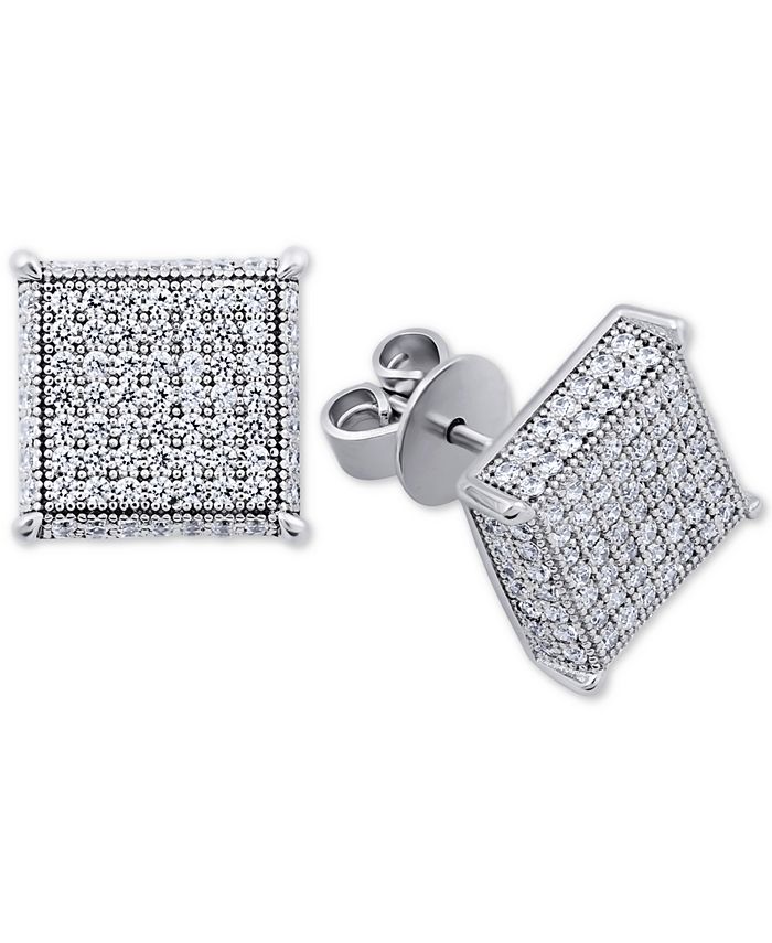 Macy's cubic zirconia stud earrings Clearance