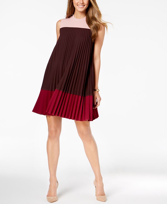 Alfani Pleated Swing Dress Created for Macy s Macy s