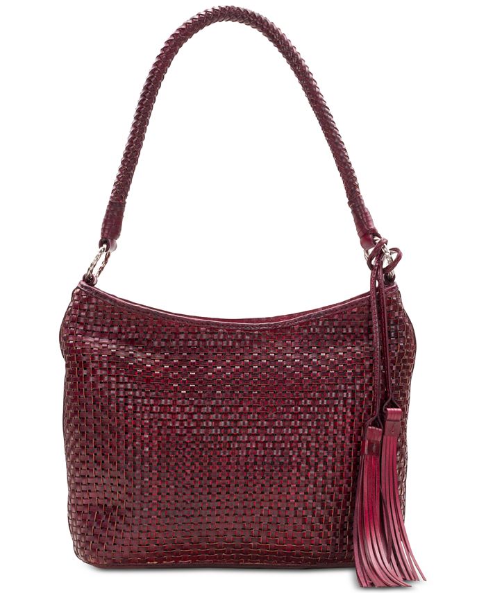 Patricia nash marcelli outlet woven leather hobo