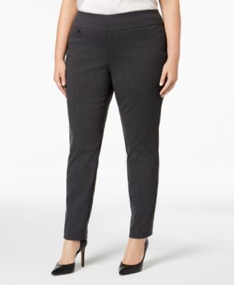 Alfani - Plus Size Pants, Modern Skinny Pull-On