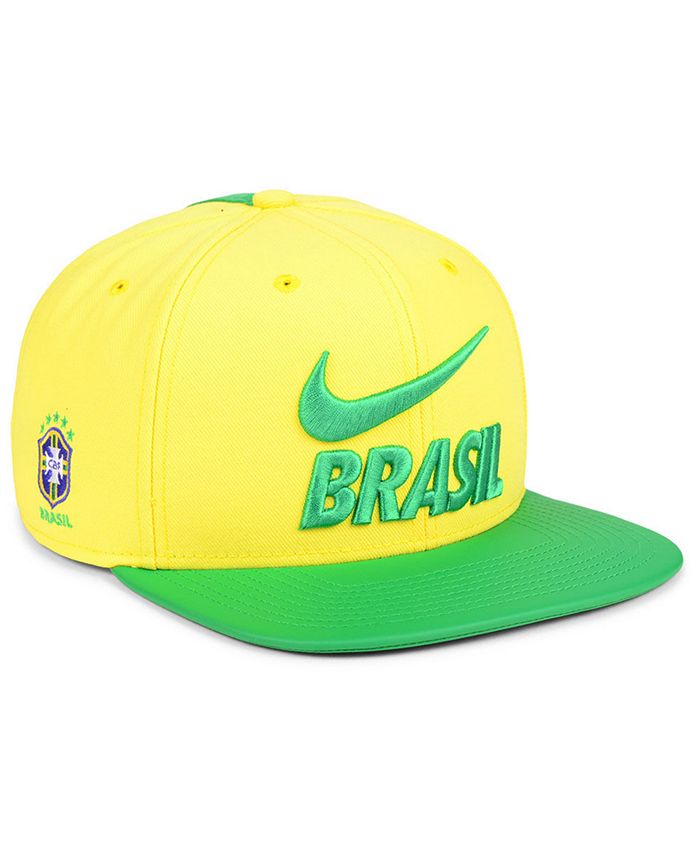 Nike Brazil National Team Snapback Cap - Macy's