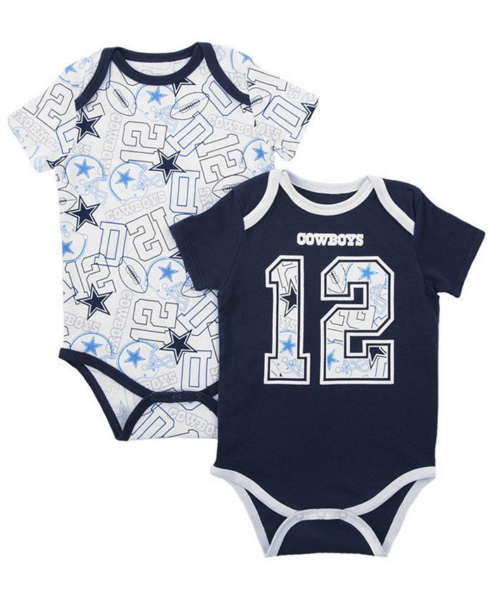 Authentic NFL Apparel Dallas Cowboys Bubs Creeper Set, Infants (12