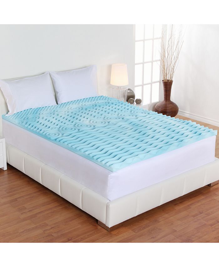 Authentic Comfort 5Zone 4" Twin XL Orthopedic Foam Mattress Topper