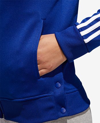 Adidas tricot snap jacket new arrivals