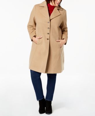 tommy hilfiger plus size womens coats