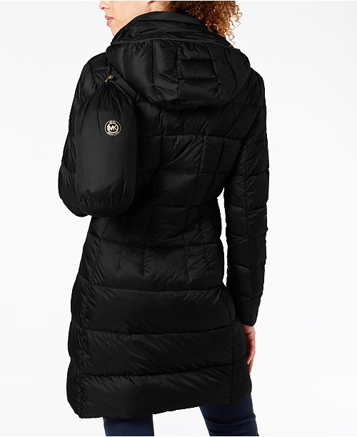 Michael Kors Hooded Packable Puffer Coat & Reviews Coats Women Macy's