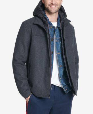 tommy jeans modern hooded coat