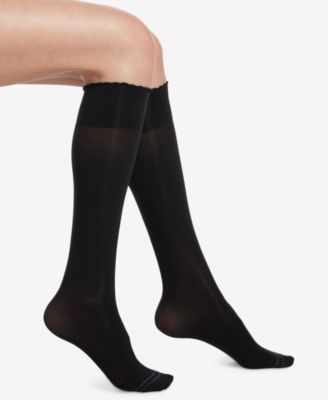 Hue - Compression Opaque Knee-High Socks