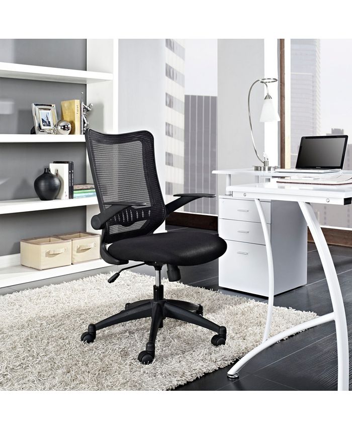 Modway - Explorer Mid Back Mesh Office Chair in Black