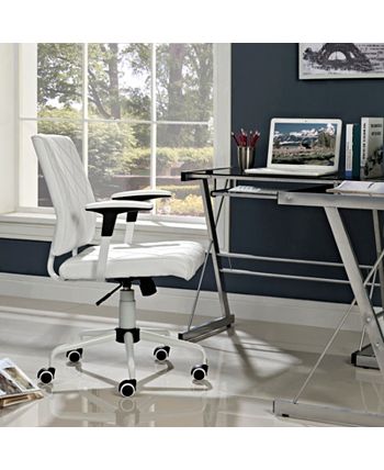 Modway Lattice Vinyl Office Chair Macy s