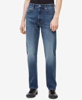 calvin klein men's jeans relaxed straight easy fit