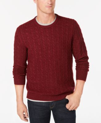 macy's club room cashmere sweater