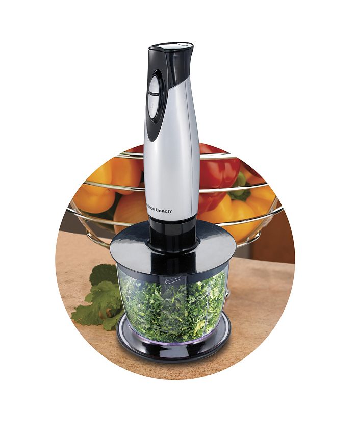 Hamilton Beach 2Speed Hand Blender with Whisk and Chopping Bowl Macy's