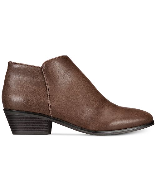 Style & Co Wileyy Ankle Booties, Created for Macy's - Boots - Shoes ...