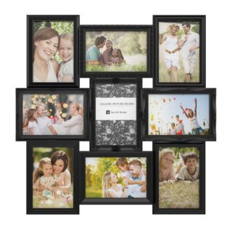 Lavish Home Collage Picture Frame with 9 Openings for 4x6 Photos by ...