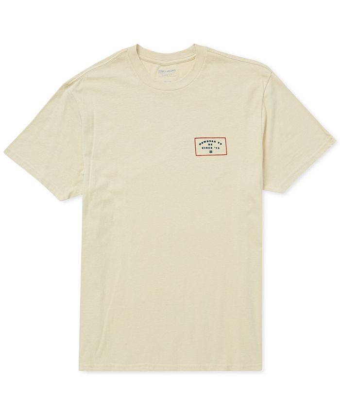 Billabong Men's Nowhere Graphic T-Shirt - Macy's