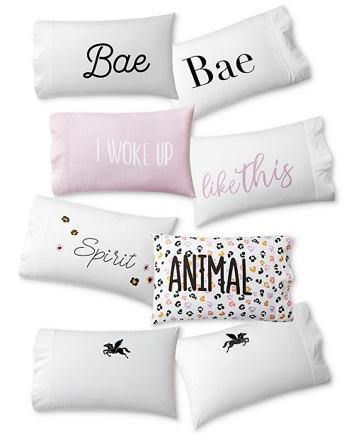 Martha Stewart Collection Set Of 2 Paired Pillowcases Created For