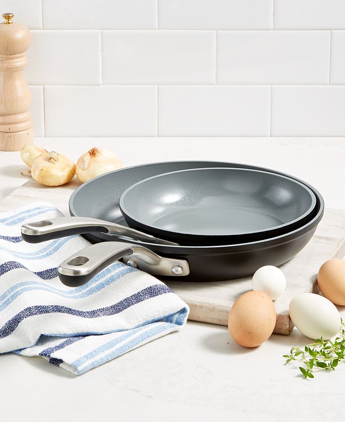 Martha Stewart Collection CLOSEOUT! Enameled Cast Iron 12 Fry Pan
