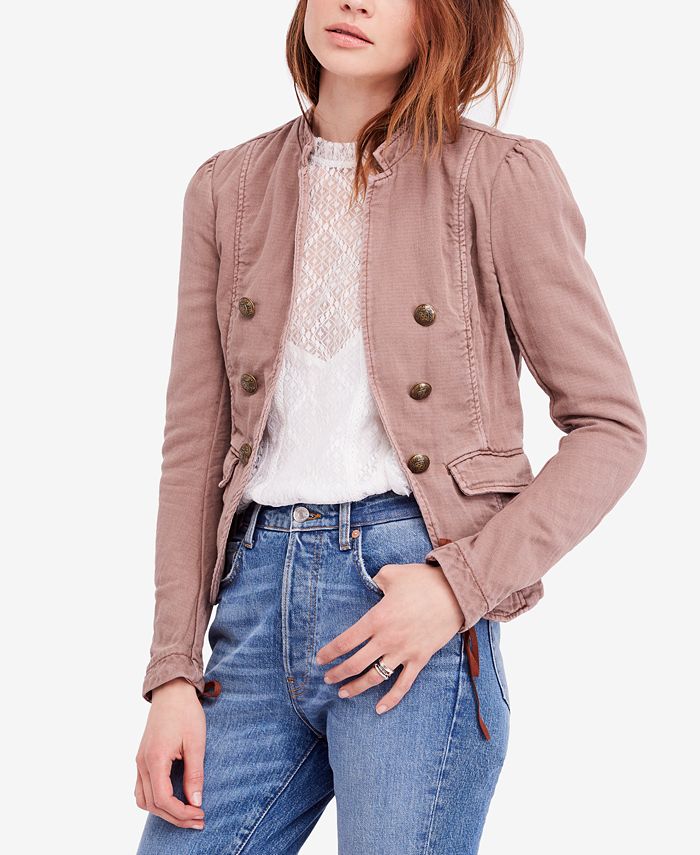 Free people jagger blazer cheap