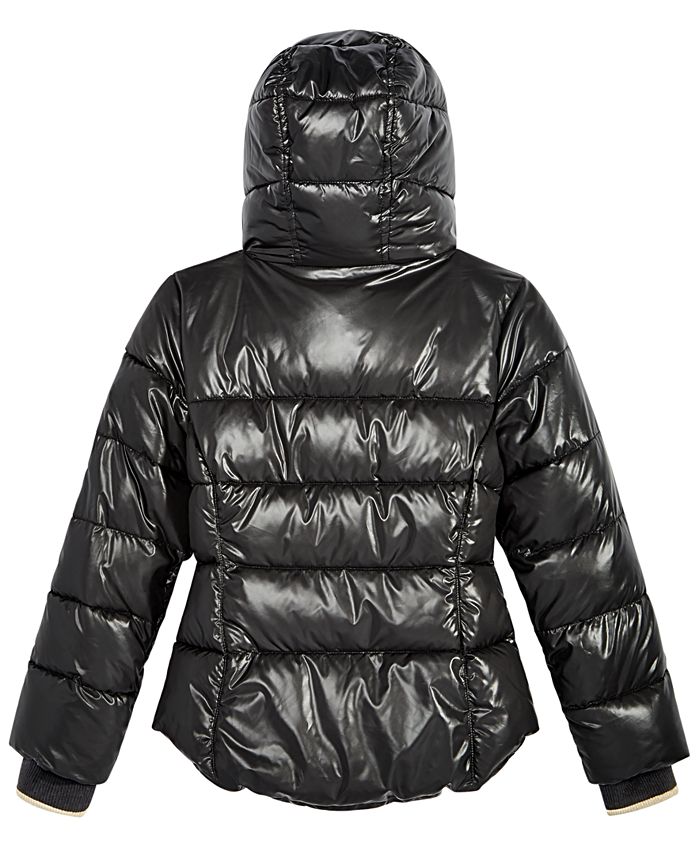Michael Kors Toddler Girls Puffer Jacket with Hood - Macy's