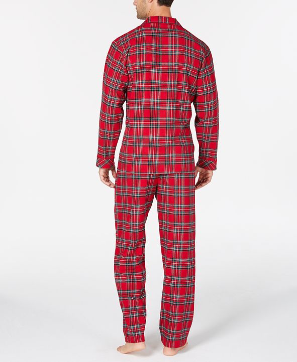 Family Pajamas Matching Men's Brinkley Plaid Pajama Set, Created for ...