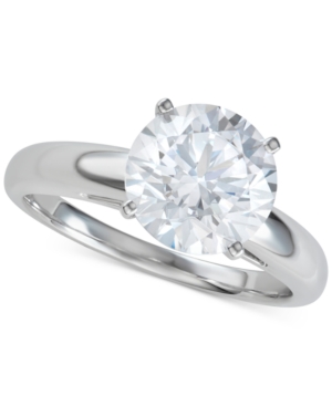 image of Diamond Solitaire Engagement Ring (3-1/2 ct. t.w.) in 14k White Gold