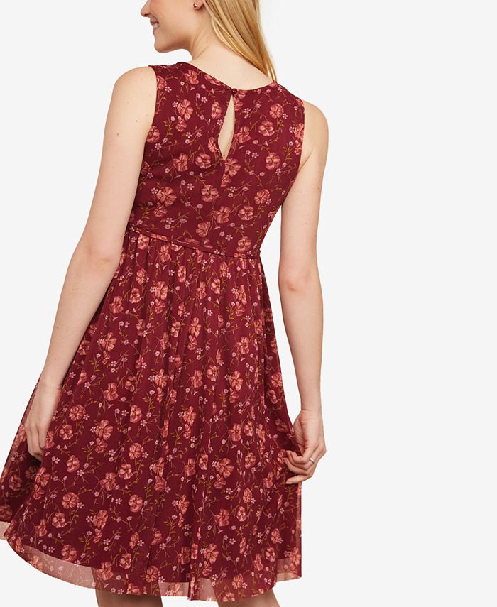 Jessica Simpson Maternity Twist-Front Dress - Macy's