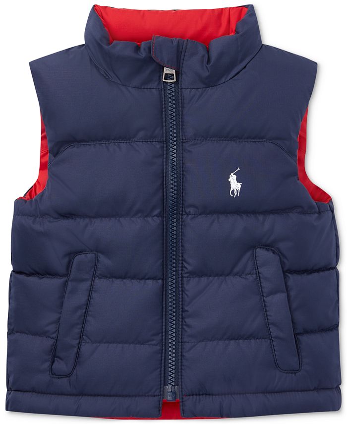 Polo Ralph Lauren Ralph Lauren Baby Boys Reversible Ripstop Vest Macy's