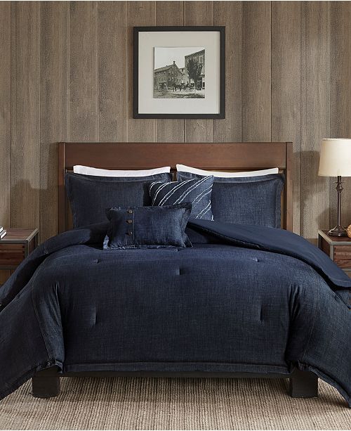 Woolrich Perry 4 Pc Twin Twin Xl Denim Comforter Set Reviews