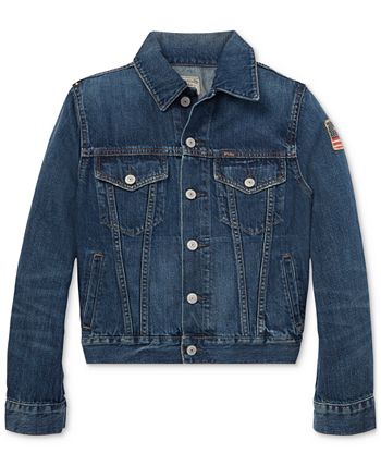 Polo Ralph Lauren - Big Boys Denim Cotton Trucker Jacket