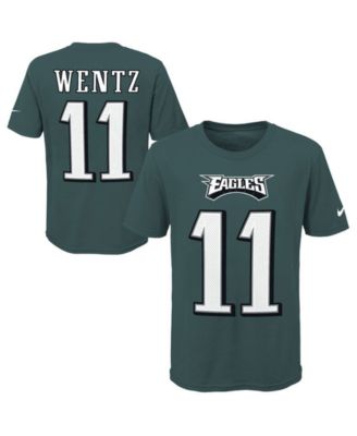 carson wentz eagles jersey number
