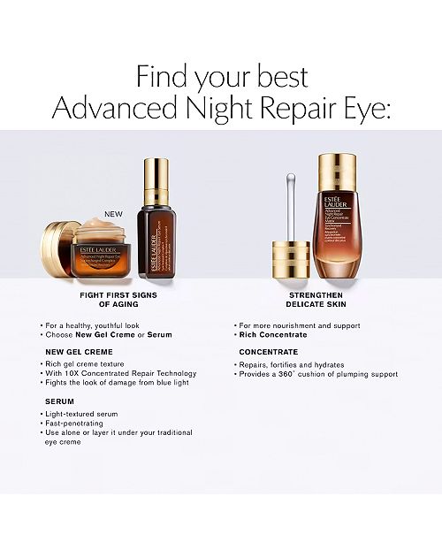 Estee Lauder Advanced Night Repair Eye Supercharged Complex Synchronized Recovery 0 5 Oz Reviews Shop All Brands Beauty Macy S