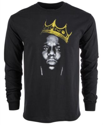 Merch Traffic - Men's Long-Sleeve Biggie Graphic T-Shirt