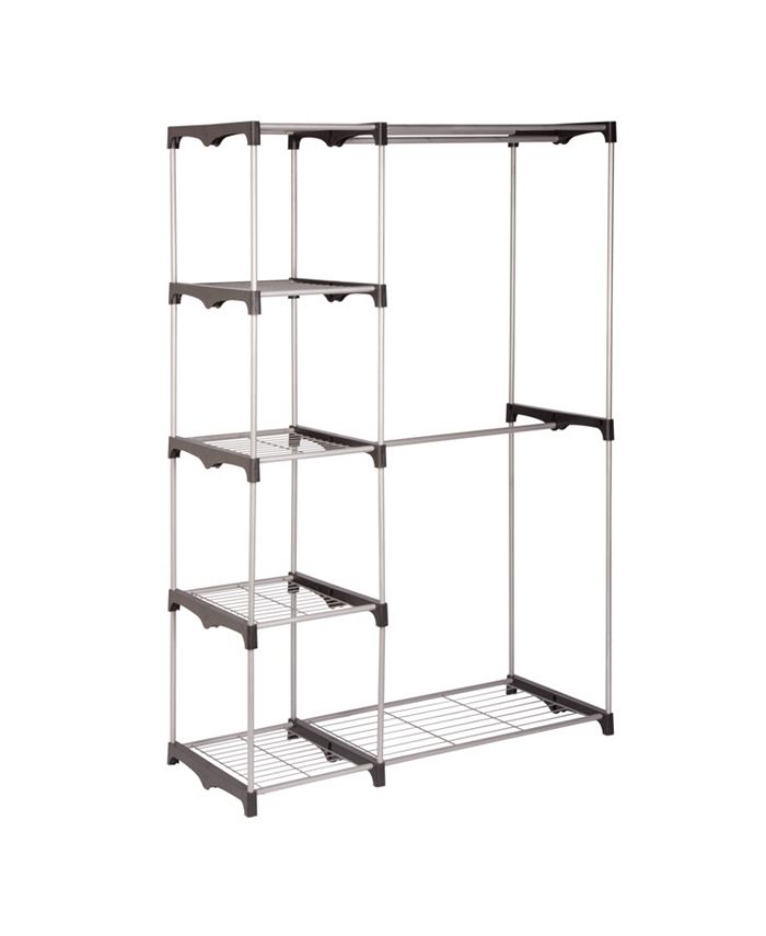Honey Can Do Double Rod Freestanding Closet Macy's