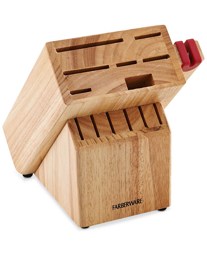 Farberware 15Pc. Knife & EdgeKeeper Block Set Macy's